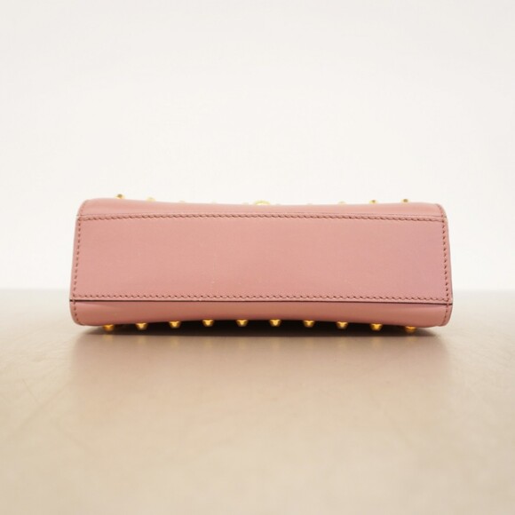 Gucci Padlock Shoulder Bag 432182 Leather Pink Women's P2113622 - Picture 3 of 16